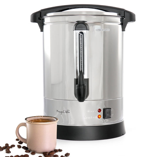 Bouilloire à café en acier inoxydable 100 tasses - 100 tasses