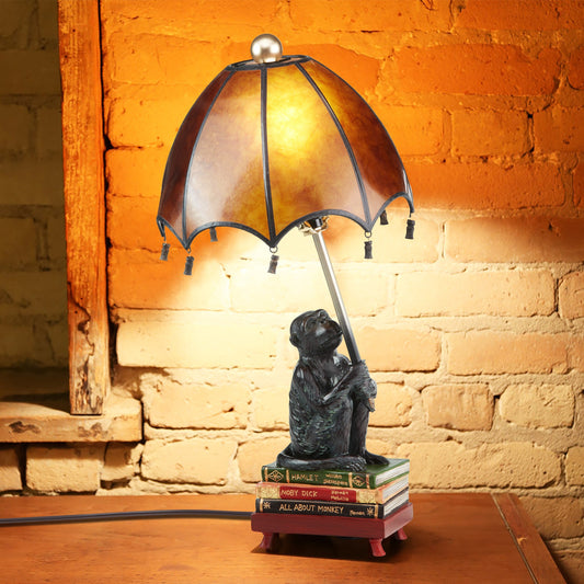 Lampe de table singe intelligent - 21,75H - 11L x 11l x 21,75H