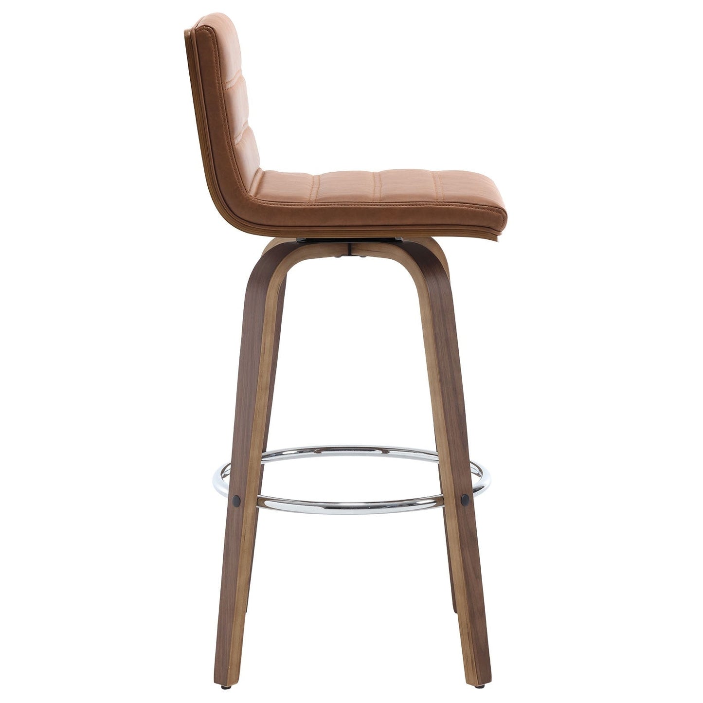 Tabourets de bar/hauts-sièges pivotants en simili cuir 26/29, lot de 2/3