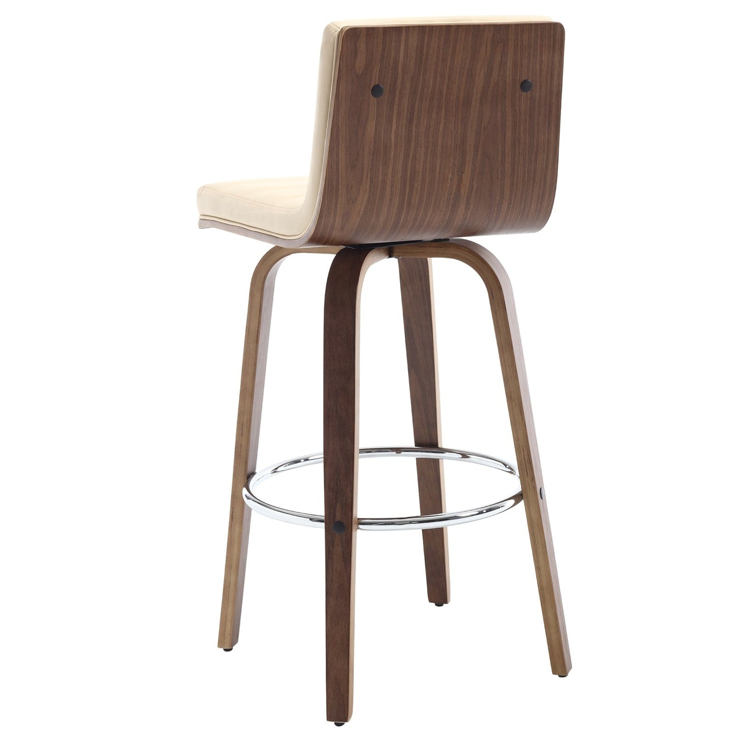 Tabourets de bar/hauts-sièges pivotants en simili cuir 26/29, lot de 2/3