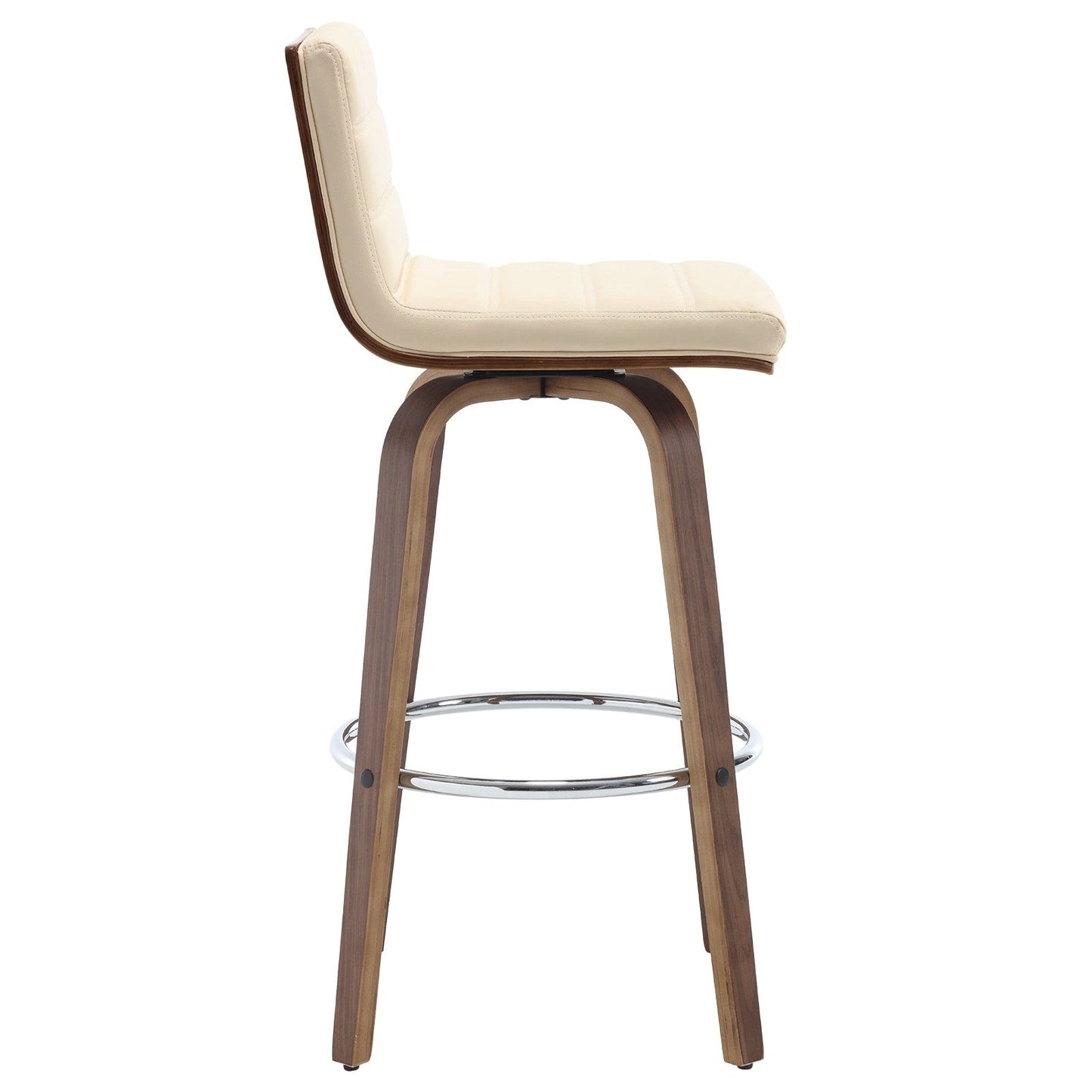 Tabourets de bar/hauts-sièges pivotants en simili cuir 26/29, lot de 2/3