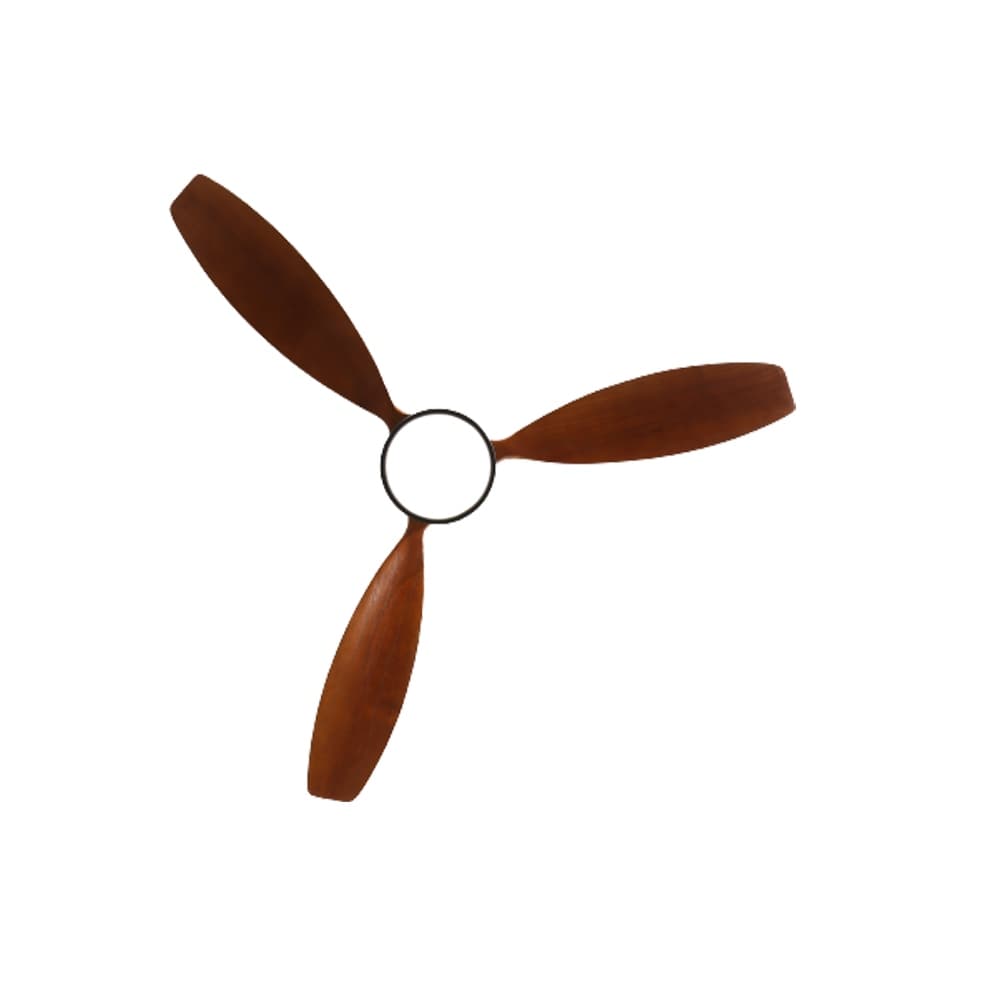Ventilateur de plafond à LED intégré de 48 et 52 pouces avec lumière et télécommande, moteur à courant continu réversible.