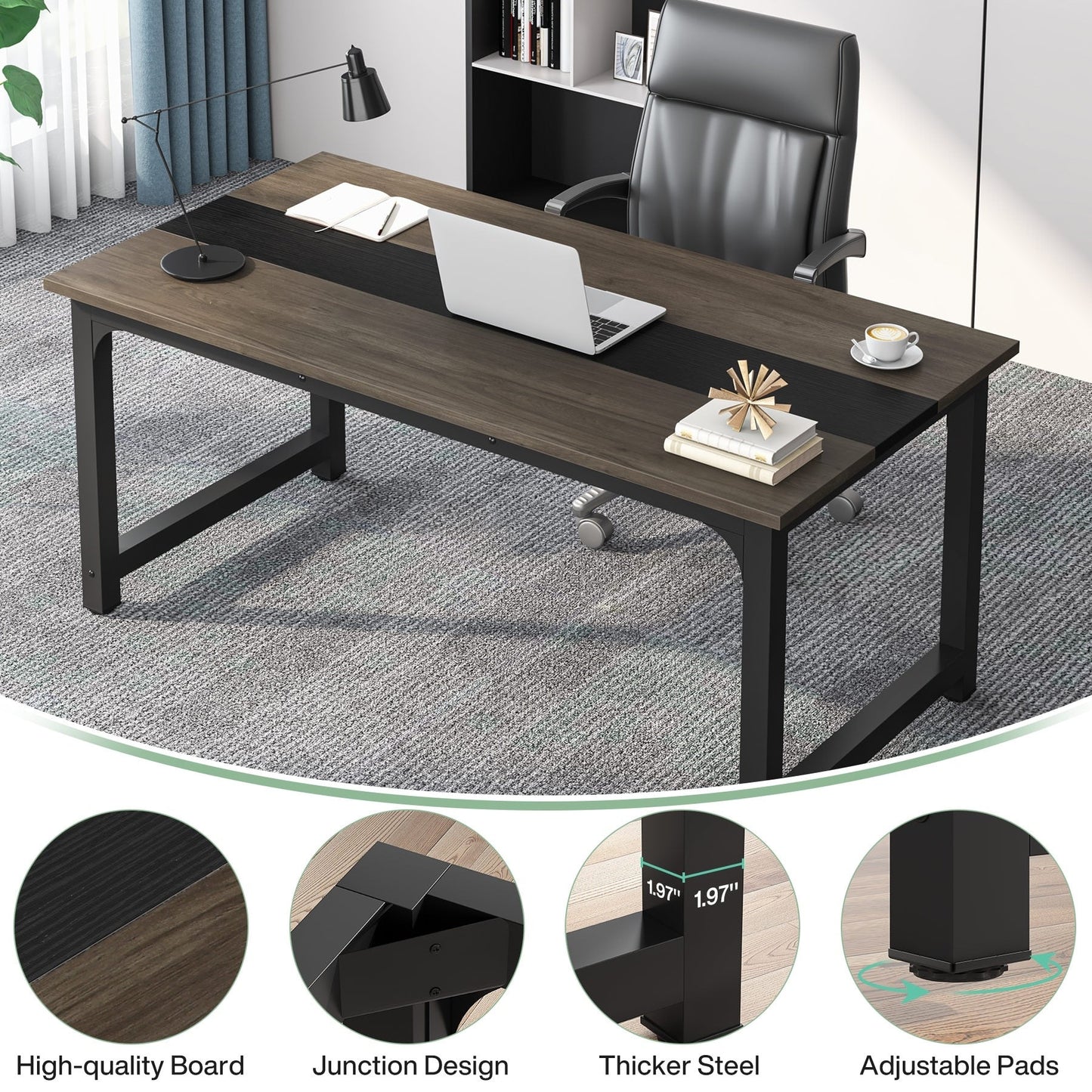 63 Bureaux d'ordinateur modernes pour bureau à domicile