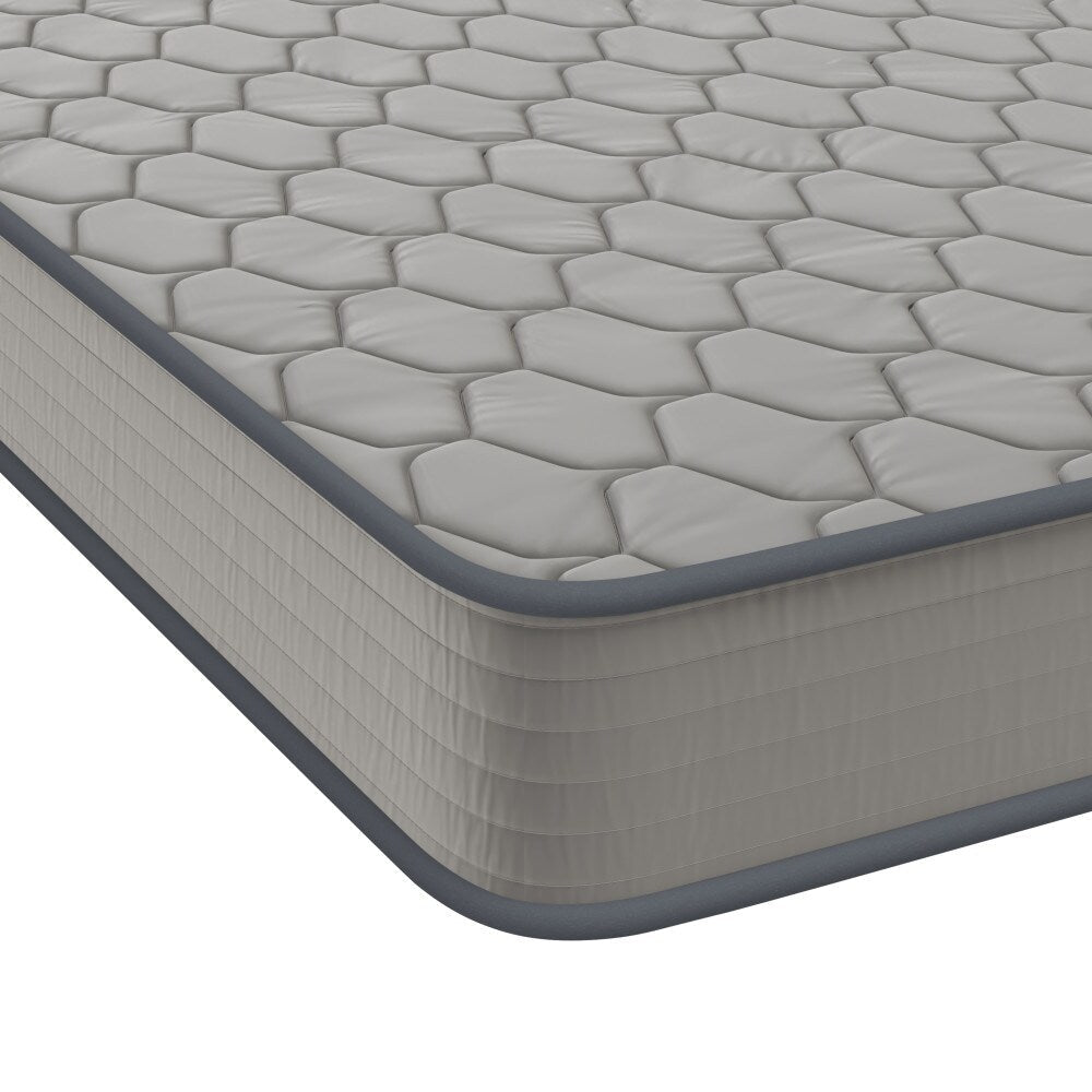 Matelas hybride à ressorts ensachés à revêtement semi-ferme