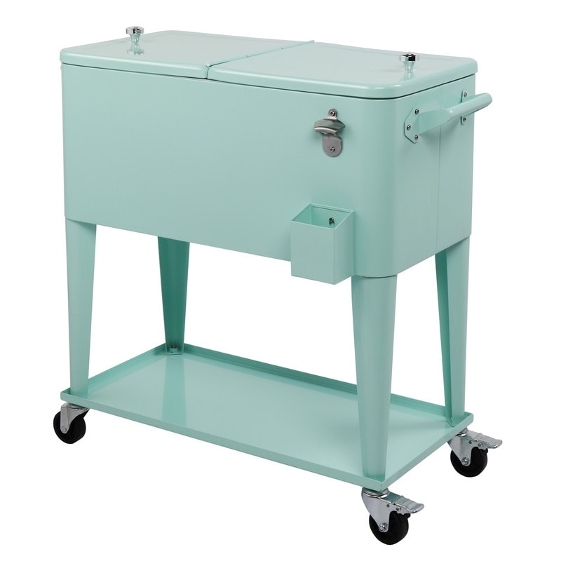 Réfrigérateur à spray en fonte de 80QT avec étagère