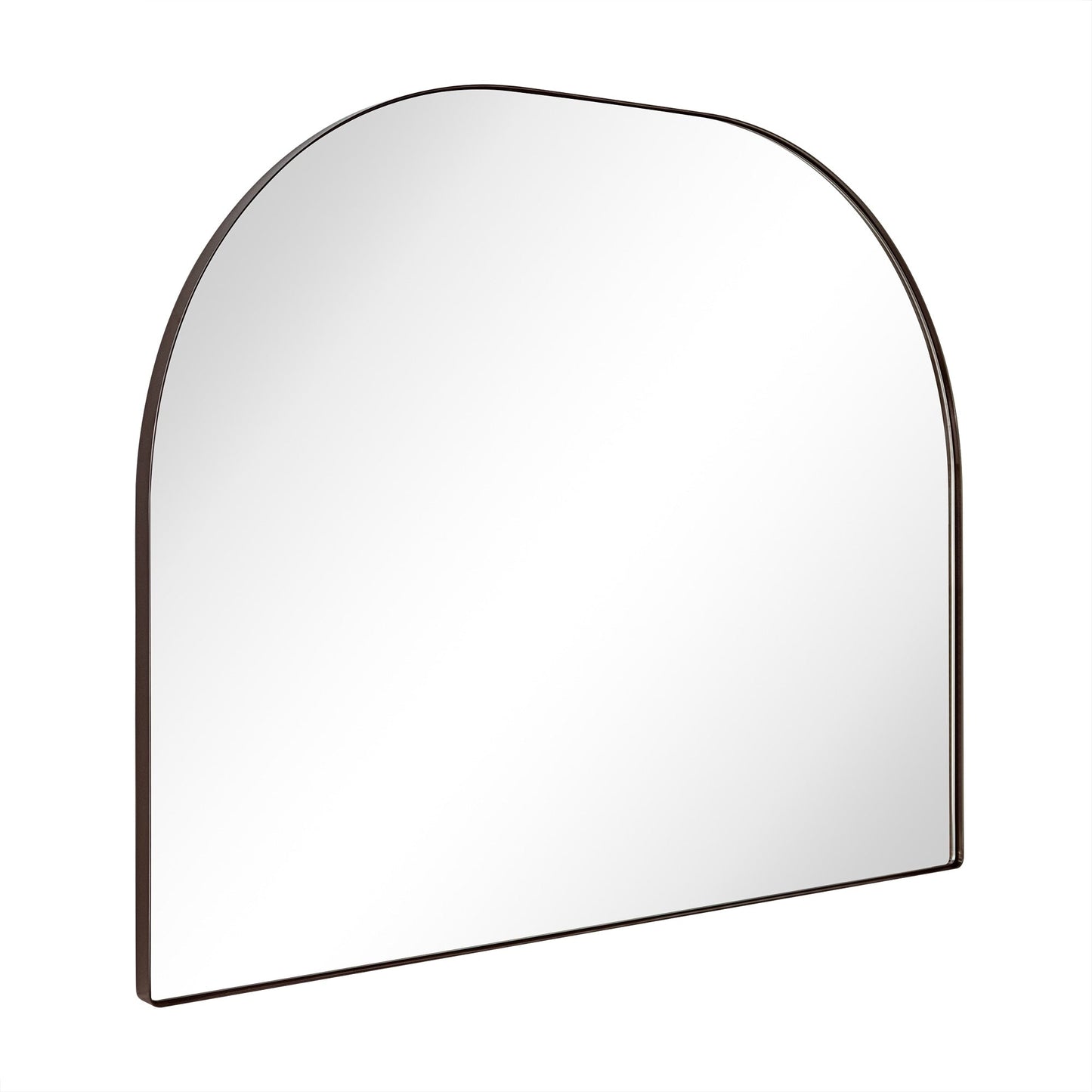 TEHOME Dezerae Grand miroir à arche pour cheminée, 102 cm (L) x 81 cm (H)