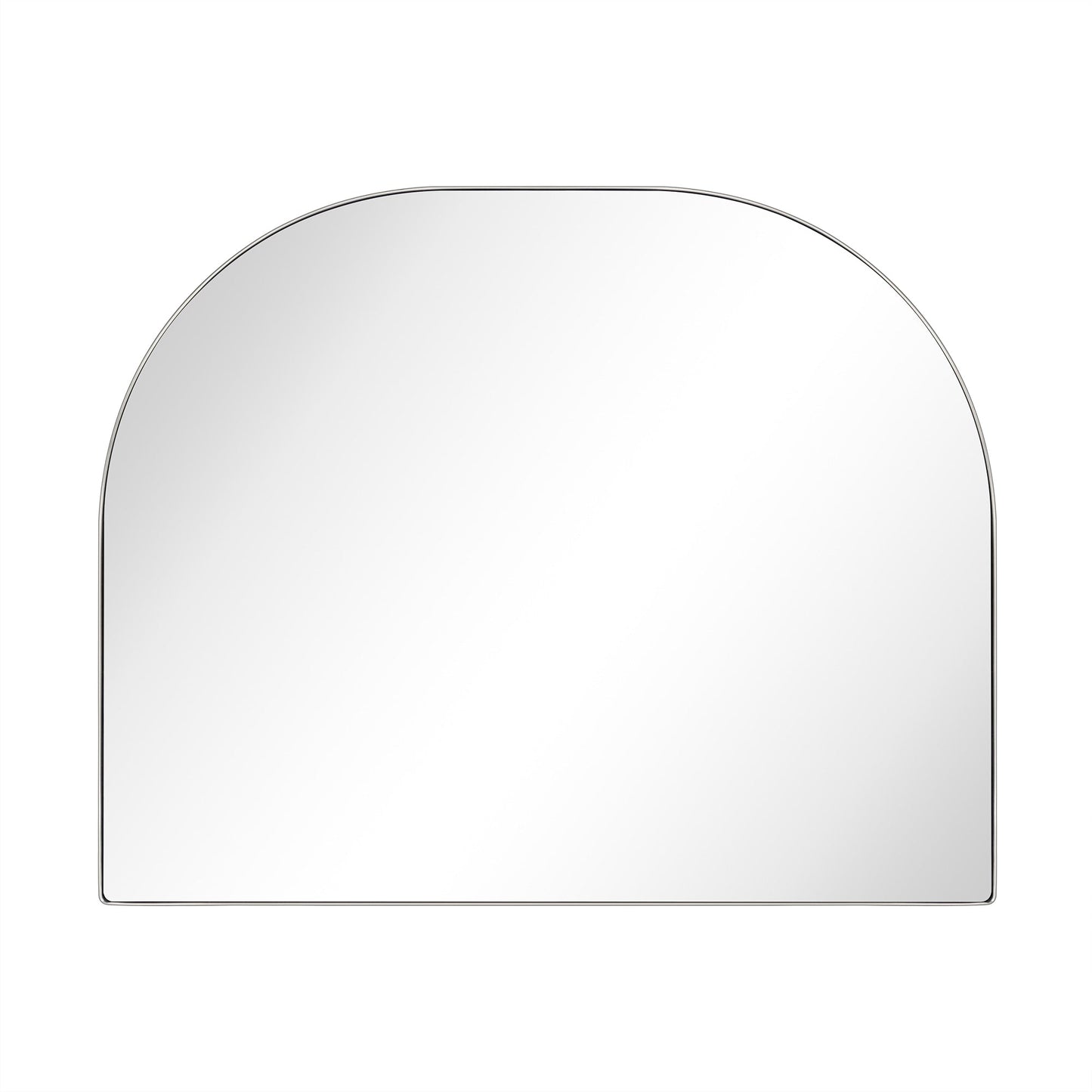 TEHOME Dezerae Grand miroir à arche pour cheminée, 102 cm (L) x 81 cm (H)