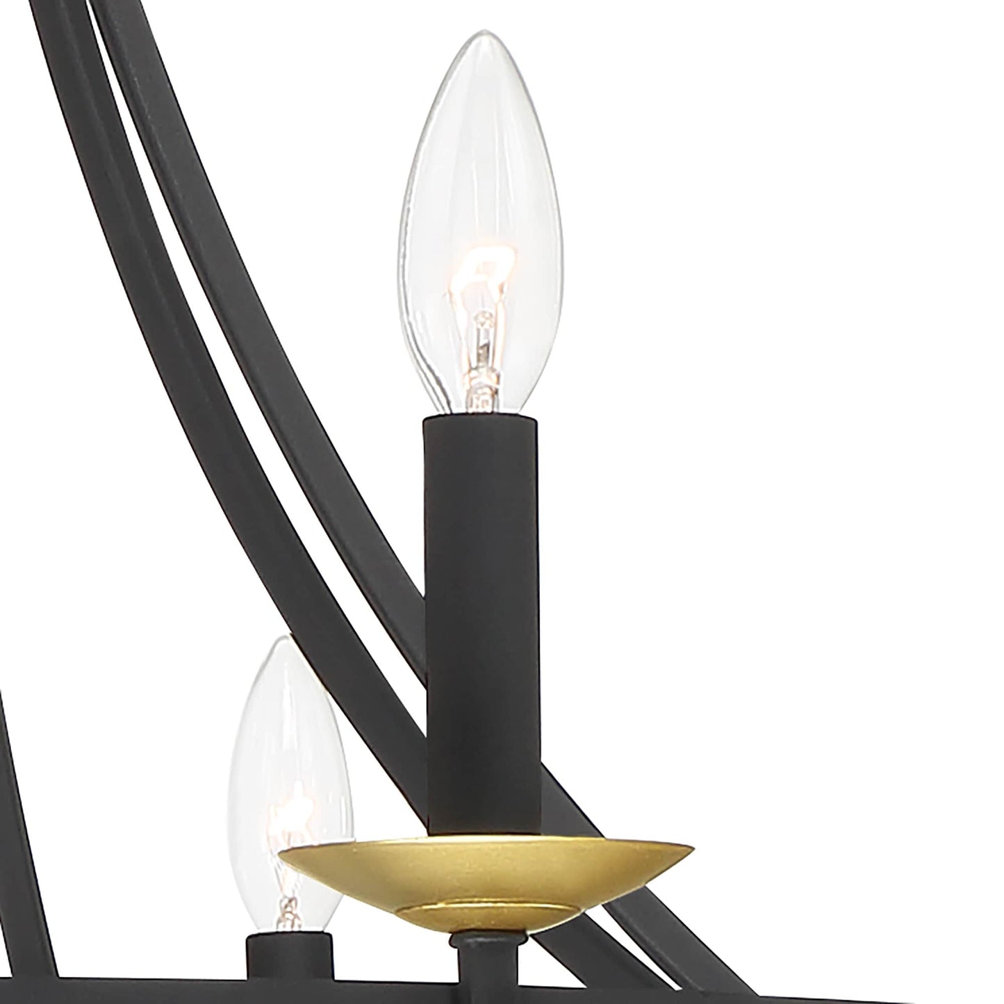 Luminaire à 12 lumières Fidenza, style ferme moderne, en forme de roue de chariot d'empire, avec certification UL - Diamètre 40'' * Hauteur 135''