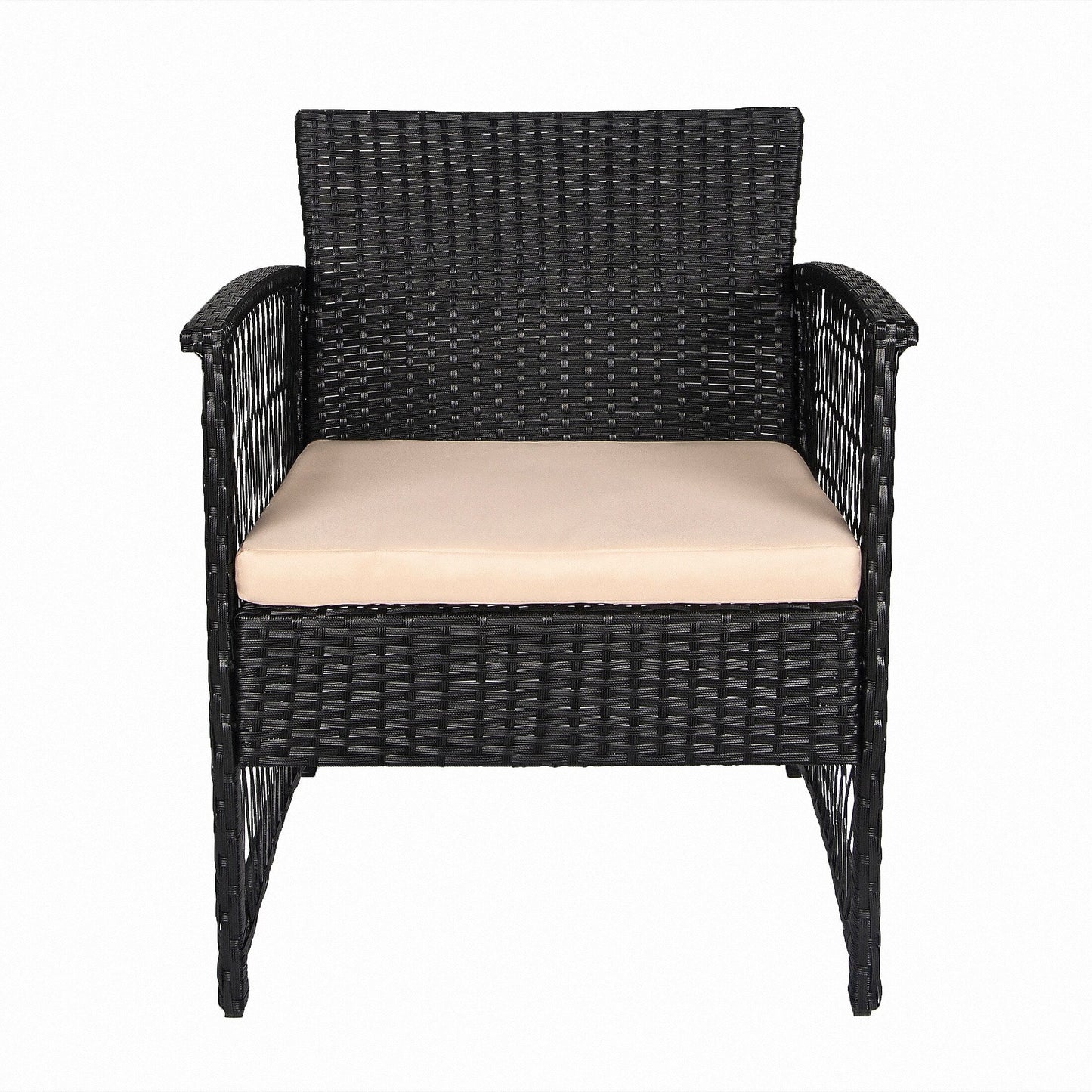 Ensemble de bistro pour terrasse en osier Heritage Outdoor, 3 pièces