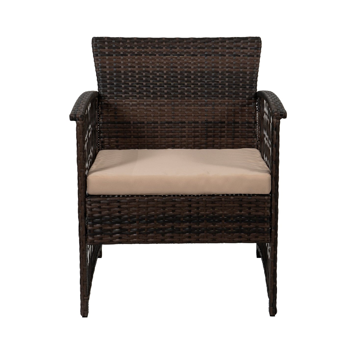 Ensemble de bistro pour terrasse en osier Heritage Outdoor, 3 pièces