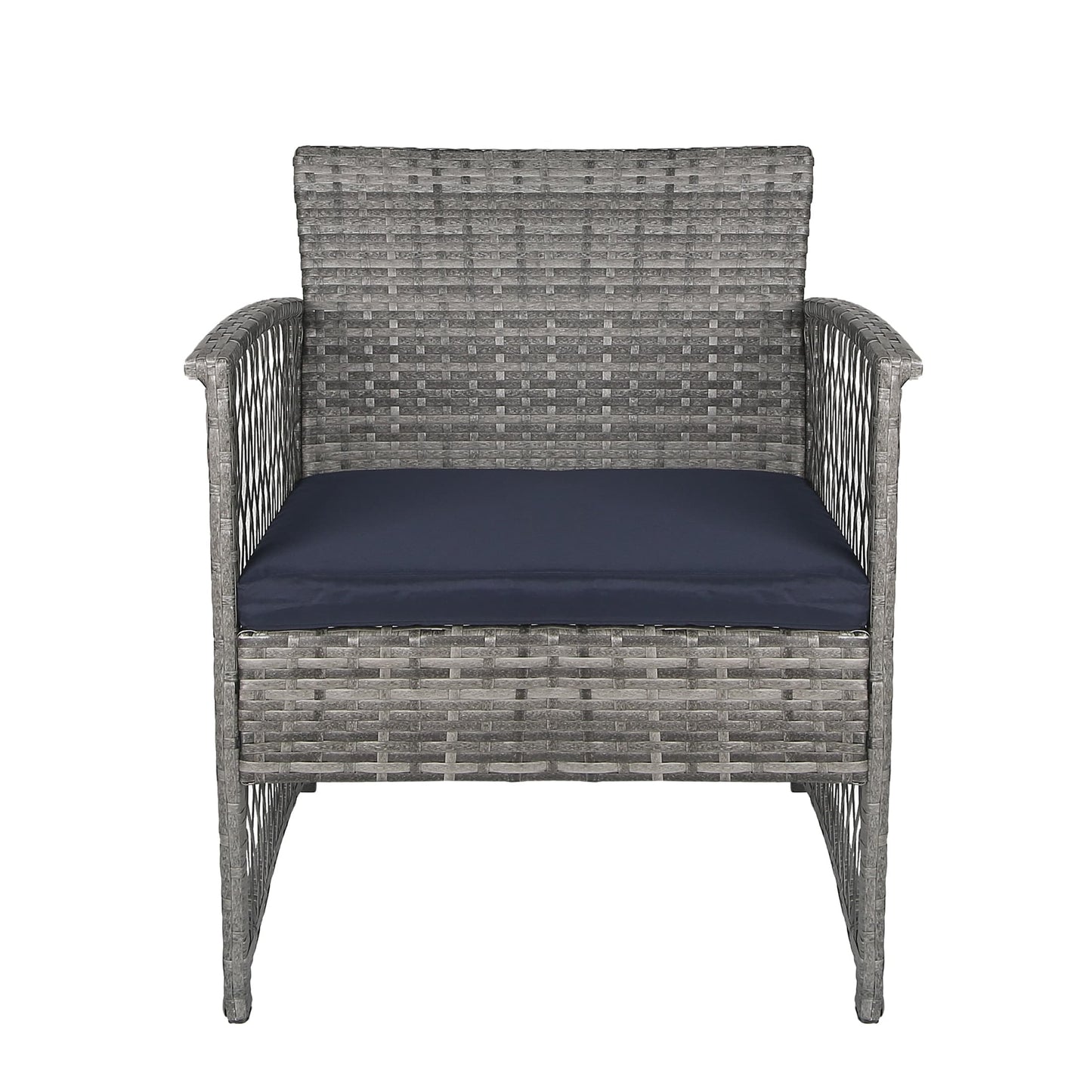 Ensemble de bistro pour terrasse en osier Heritage Outdoor, 3 pièces