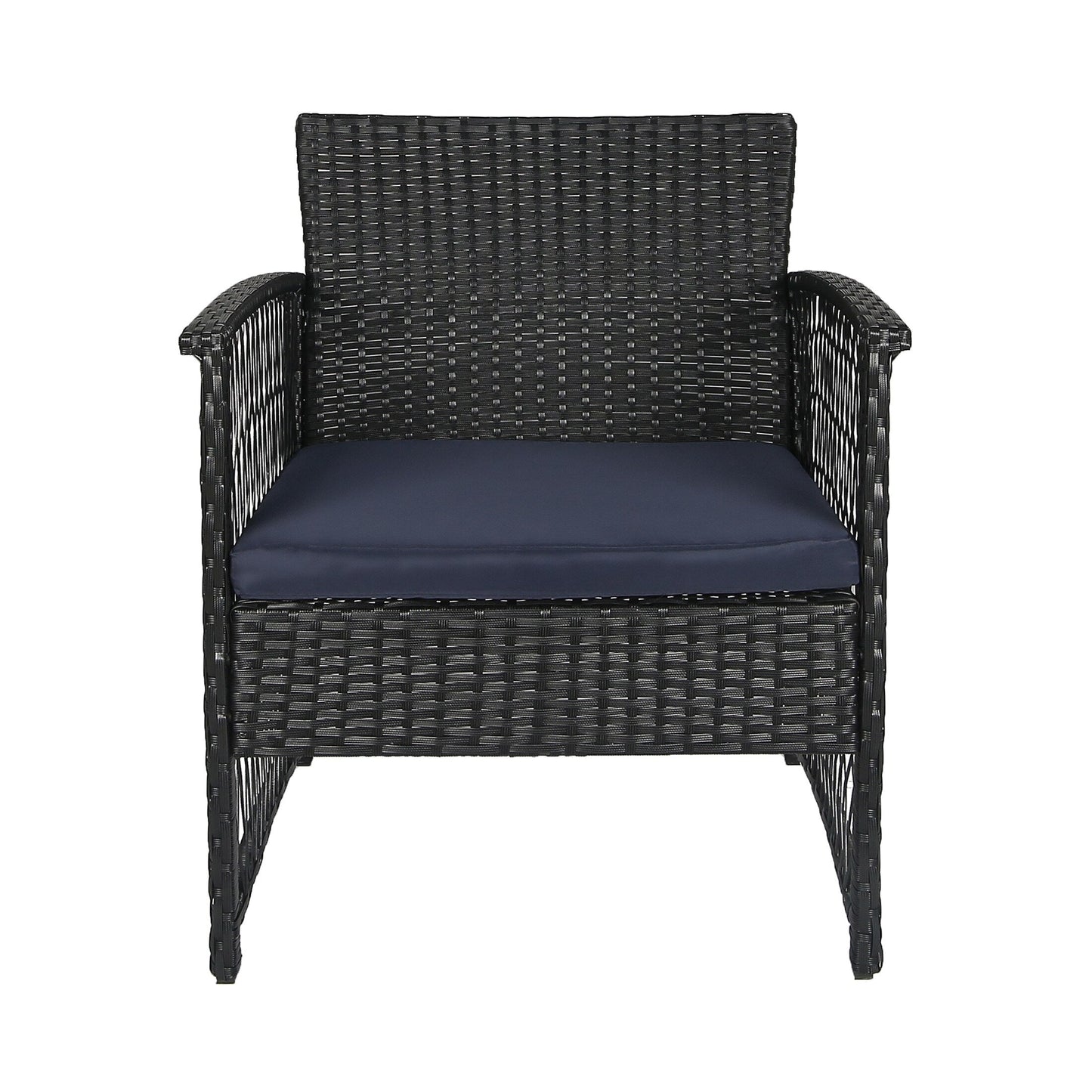 Ensemble de bistro pour terrasse en osier Heritage Outdoor, 3 pièces