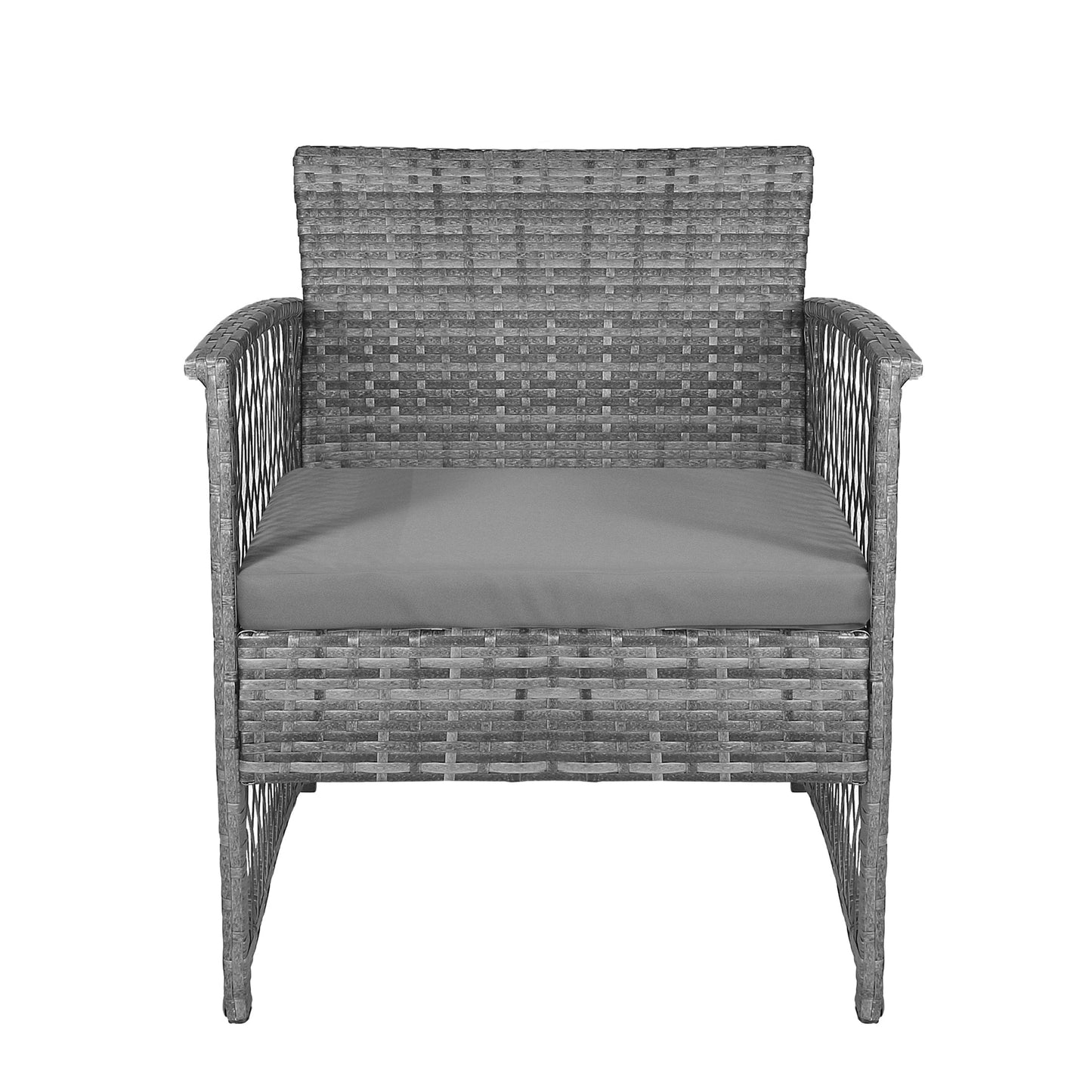 Ensemble de bistro pour terrasse en osier Heritage Outdoor, 3 pièces