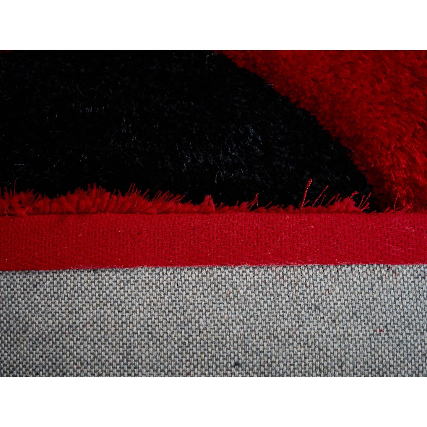 Tapis de sol abstrait à poils longs Mateos