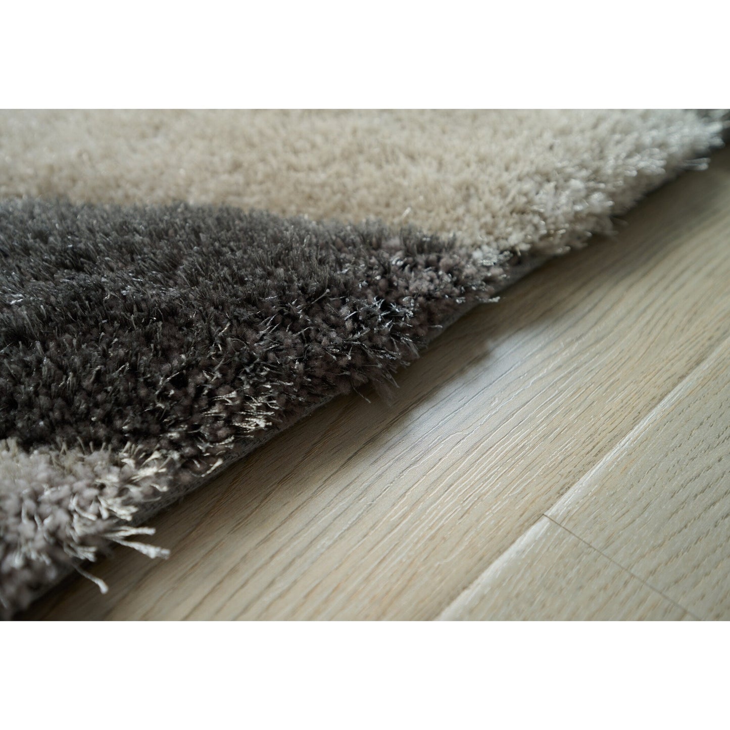 Tapis de sol abstrait à poils longs Mateos
