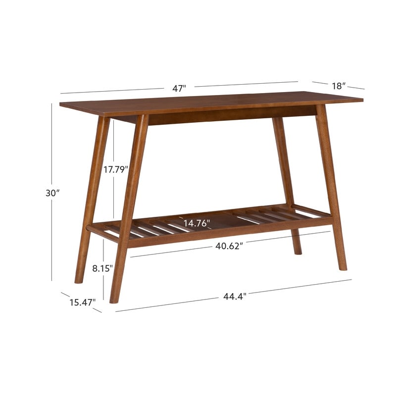Meuble console de style moderne du milieu du siècle Meade