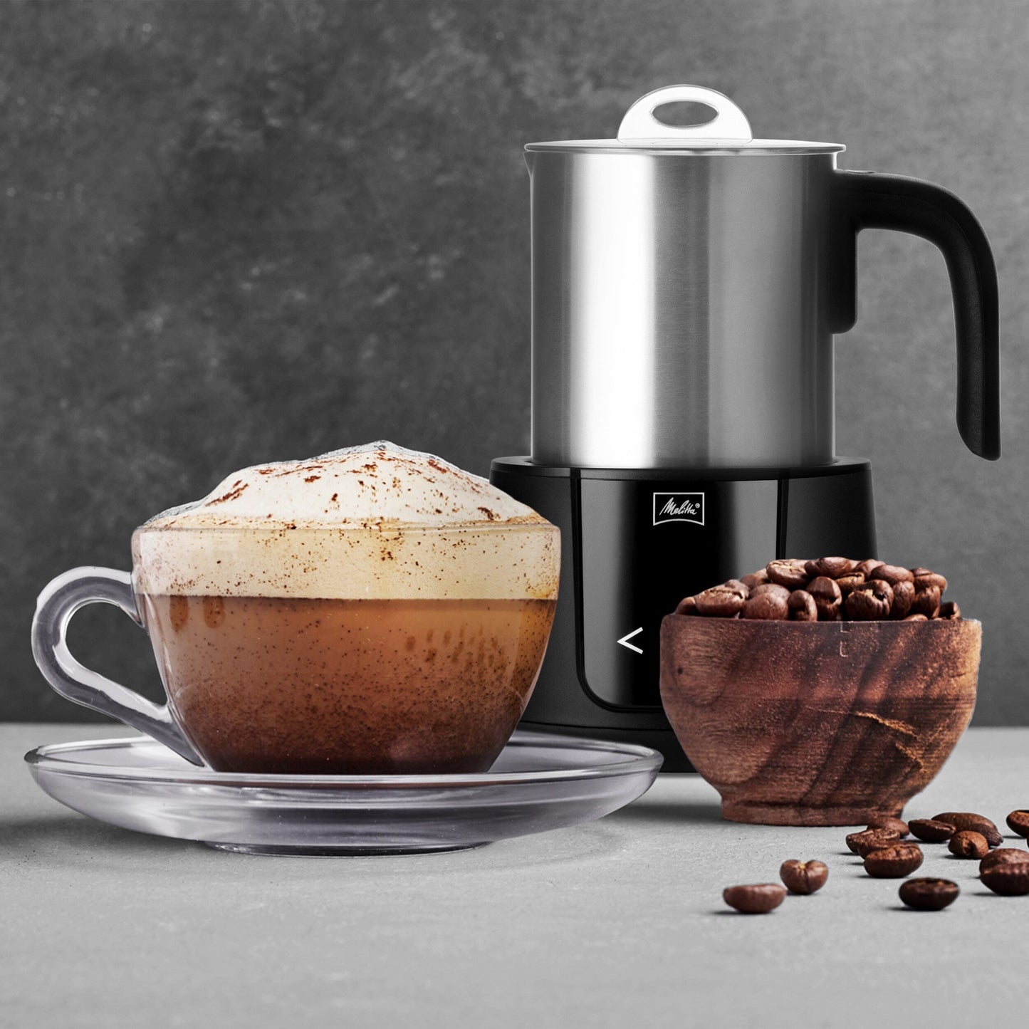 Bouteille à mousse à café Melitta Montalatte pour cappuccino et latte