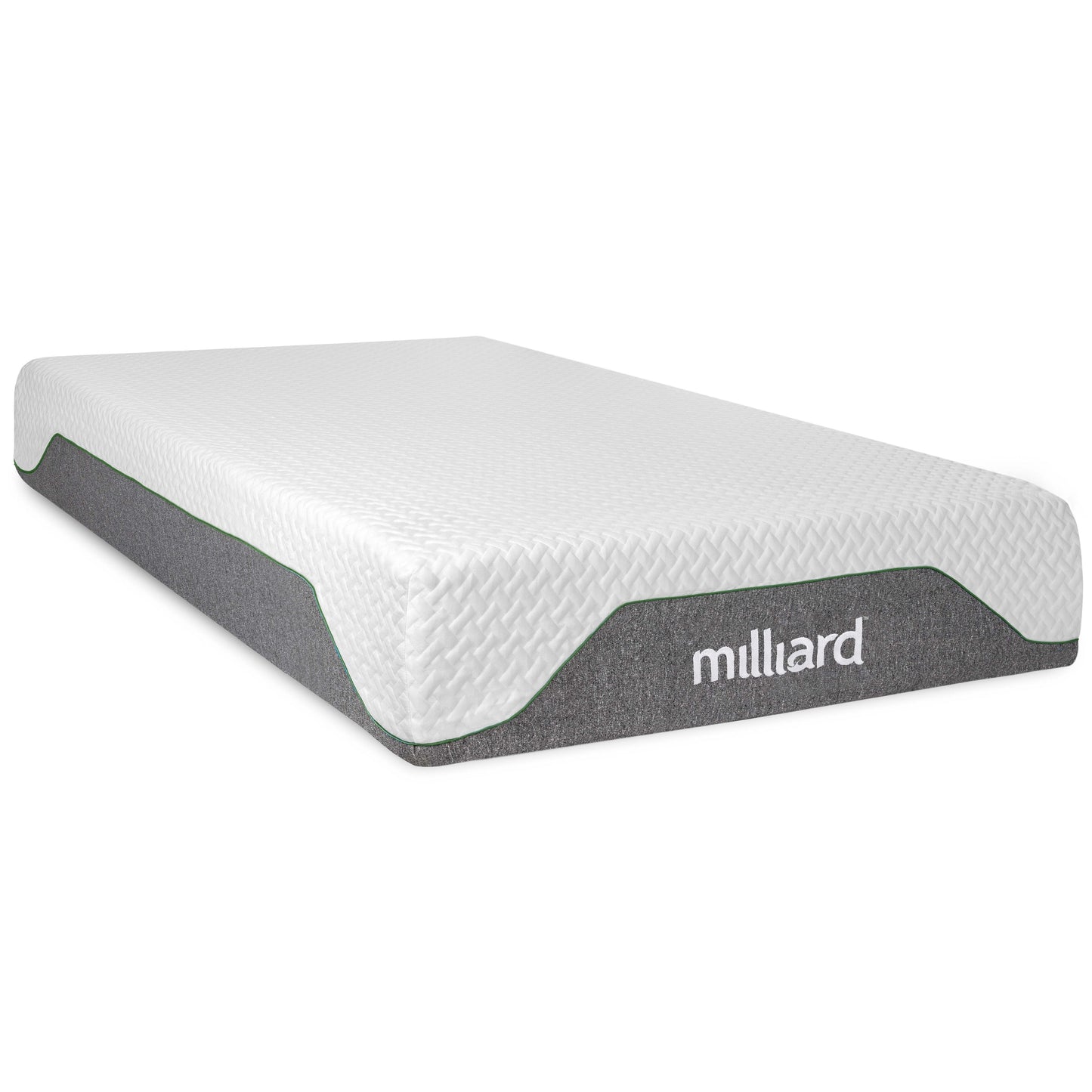 Milliard Matelas en mousse à mémoire de forme 10 pouces, ferme, livré dans une boîte/soulageant la pression, classique