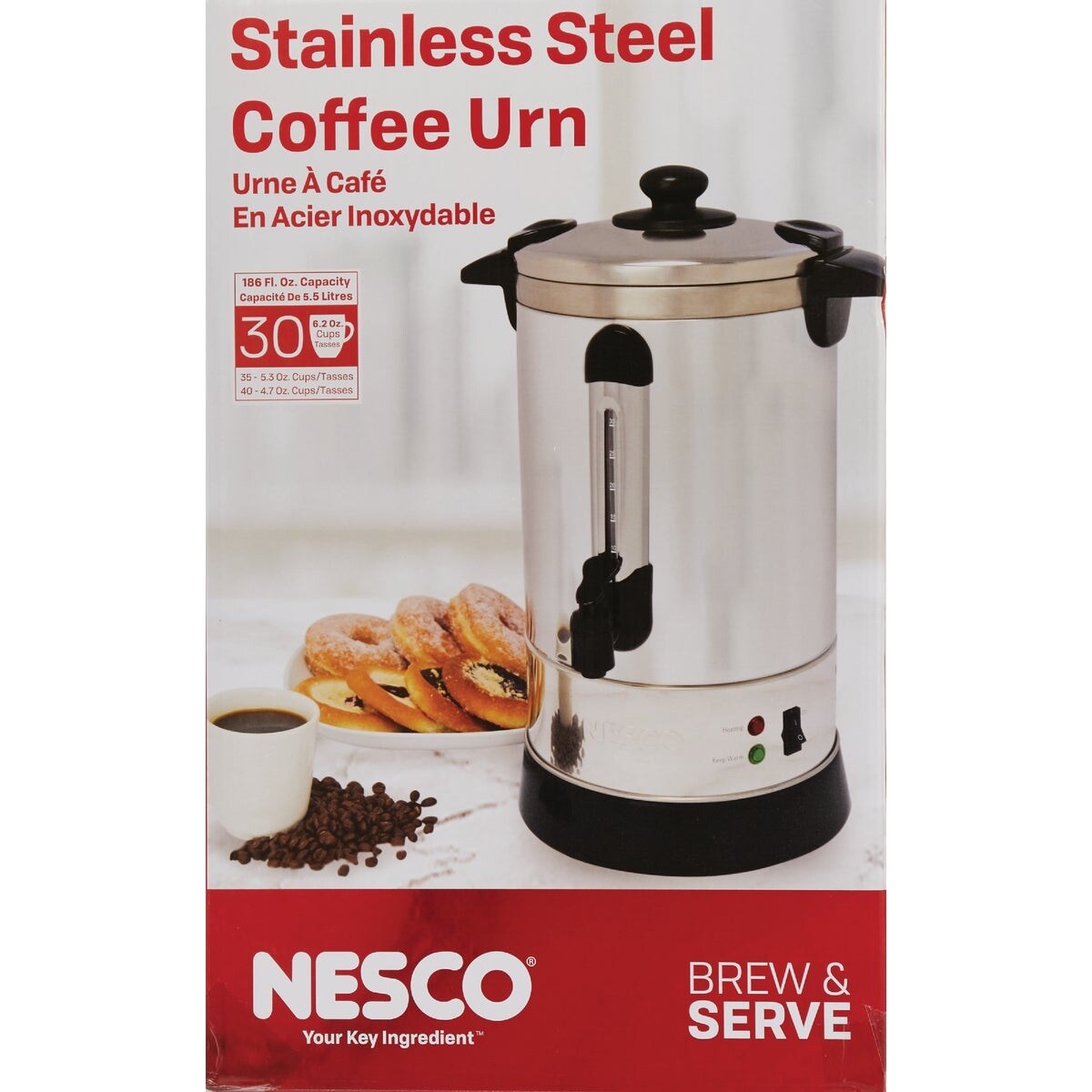 Bouilloire à café Nesco 30 tasses - 1 unité