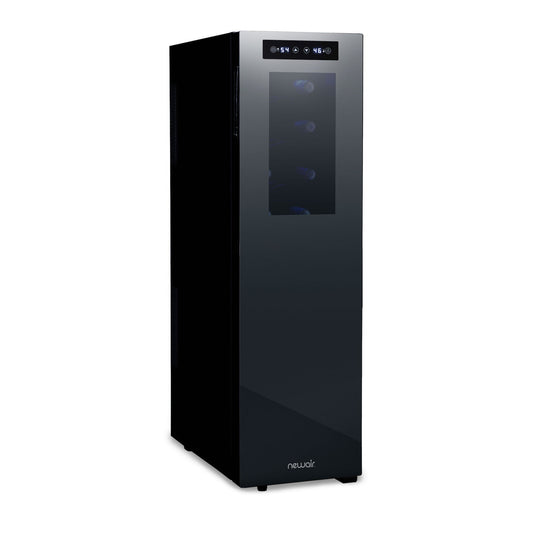 Cave à vin Newair Shadow-T Series, 18 bouteilles, double zone de température, autoportante, thermoélectrique, contrôle numérique.
