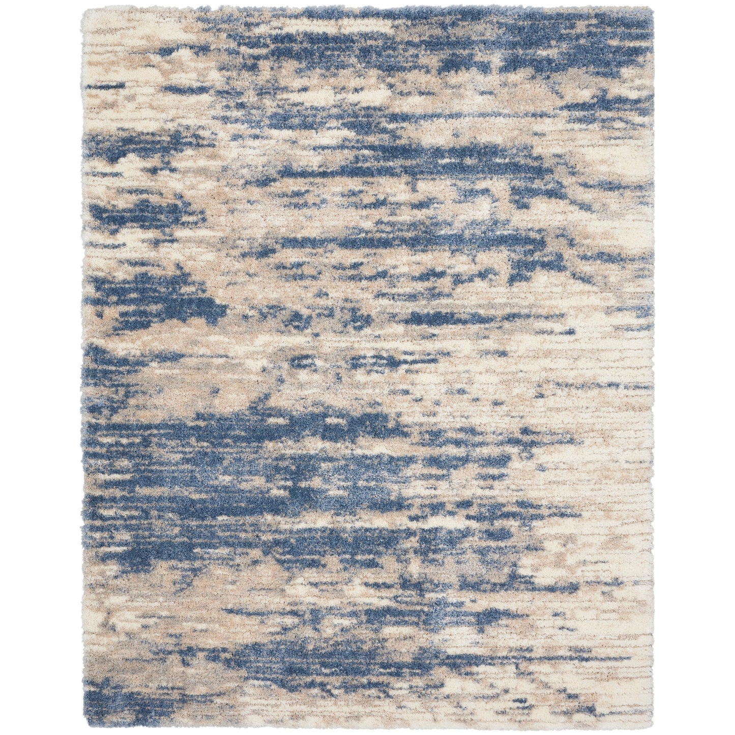 Tapis de sol Nourison Luxurious Shag Abstract Glam Ultra Plush Pile