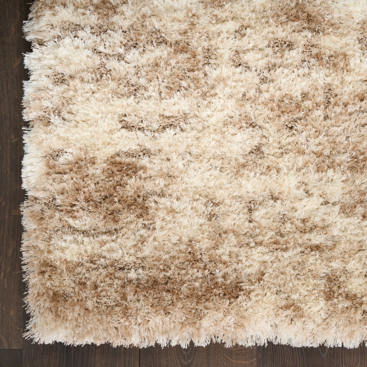 Tapis de sol Nourison Luxurious Shag Abstract Glam Ultra Plush Pile
