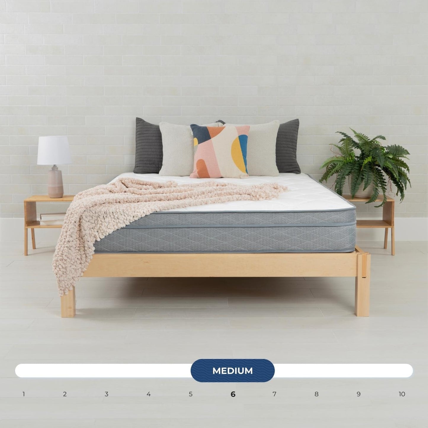 Matelas NuForm 9 Eurotop à fermeté moyenne