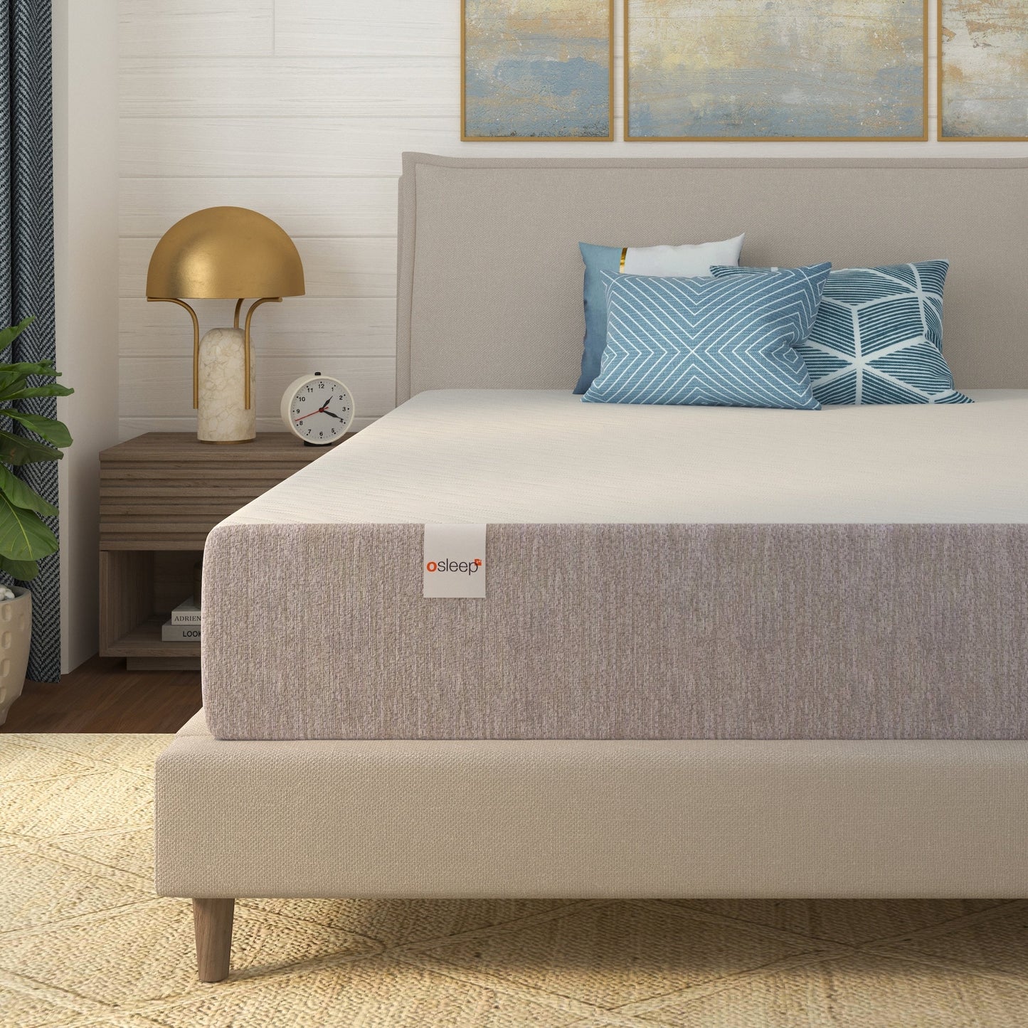 Matelas Select Luxury en mousse à mémoire de forme au gel de 30 cm (12 pouces) à fermeté moyenne