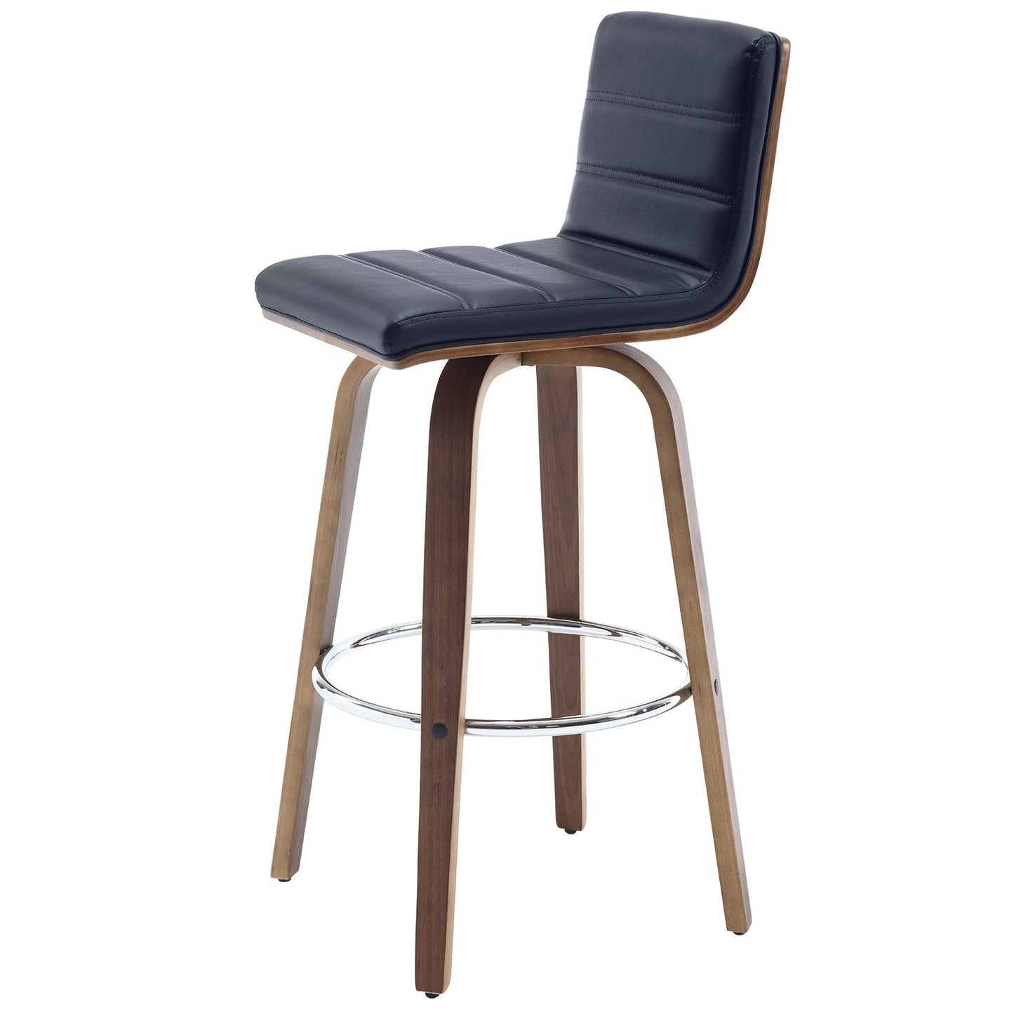 Tabourets de bar/hauts-sièges pivotants en simili cuir 26/29, lot de 2/3