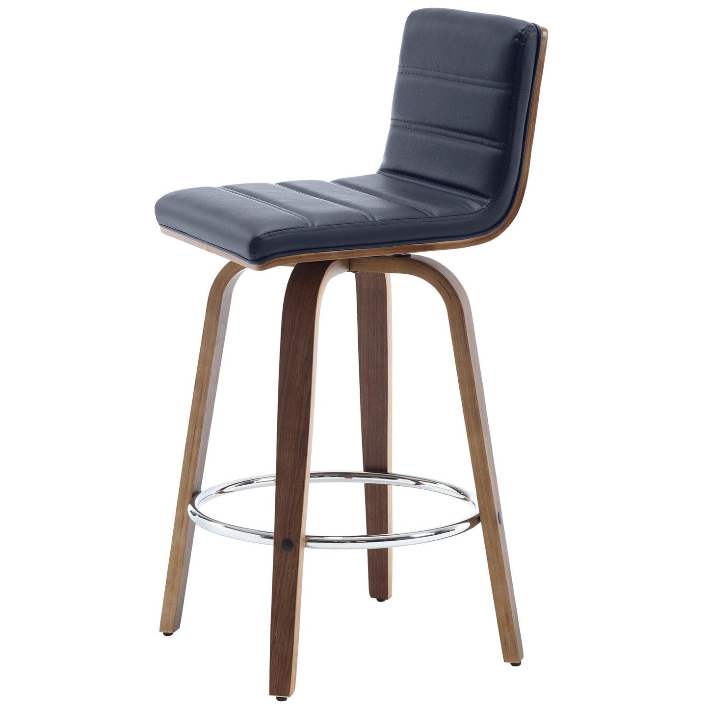 Tabourets de bar/hauts-sièges pivotants en simili cuir 26/29, lot de 2/3