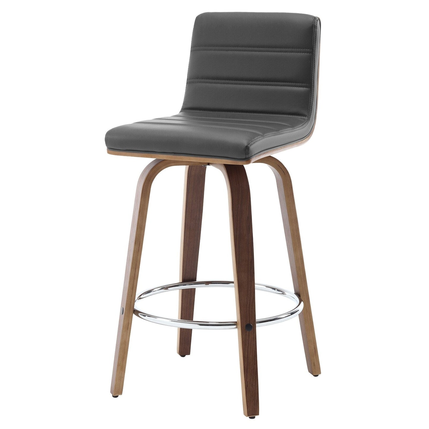Tabourets de bar/hauts-sièges pivotants en simili cuir 26/29, lot de 2/3
