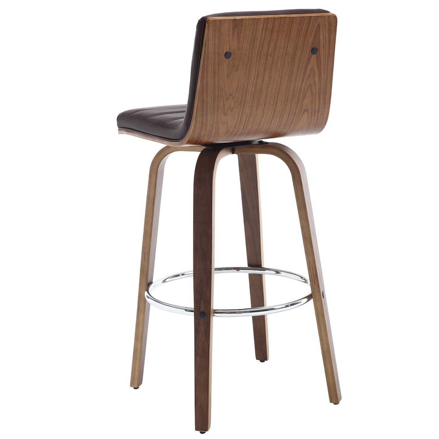 Tabourets de bar/hauts-sièges pivotants en simili cuir 26/29, lot de 2/3