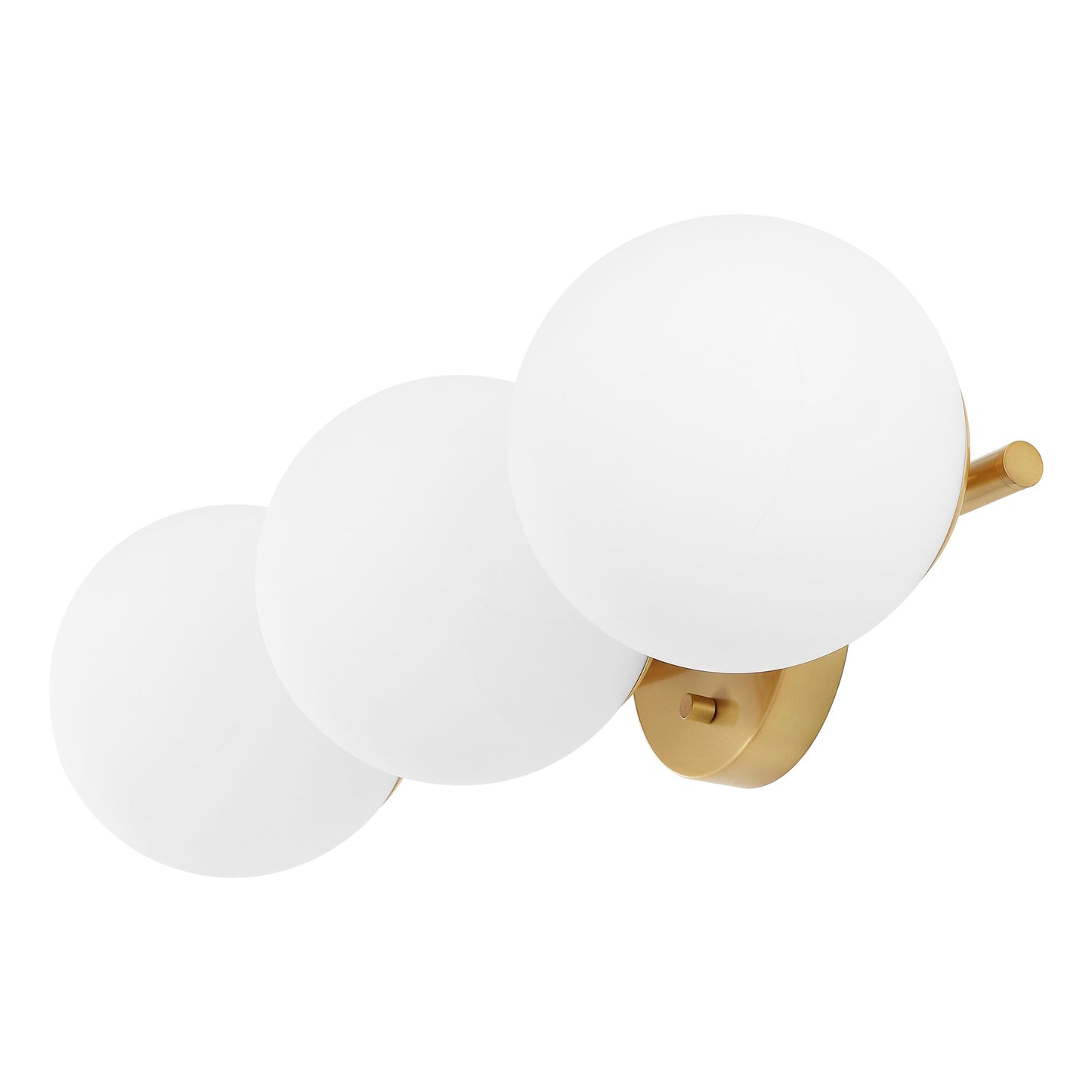 Applique murale Lambrini 21 traditionnelle de SAFAVIEH (3 ampoules) - 6 W x 8 P x 21 H - 21Lx8Px6H