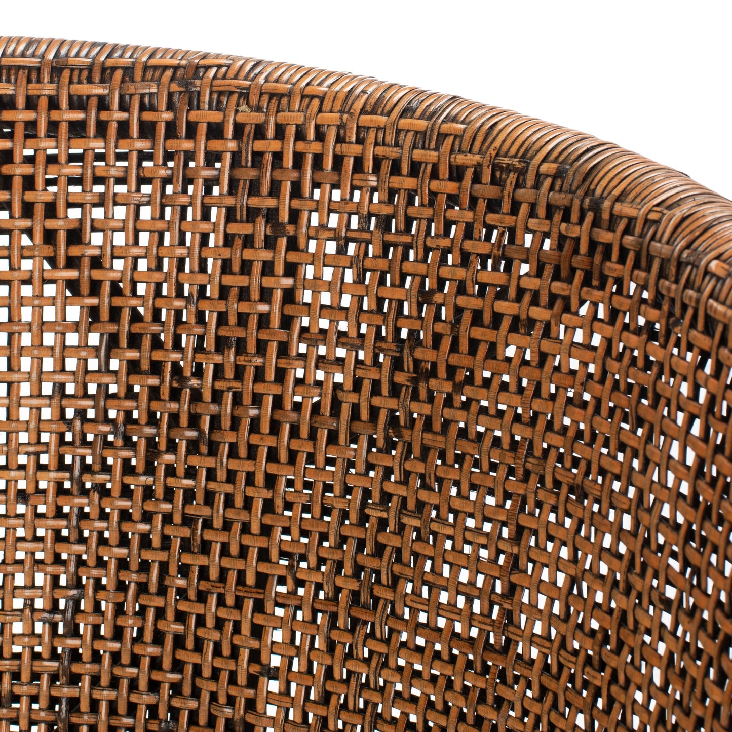 Tabouret de bar en rotin SAFAVIEH Virona de 76 cm (30 pouces) - 56,6 L x 52,1 P x 99,1 H - 56,6Lx52,1Px99,1H