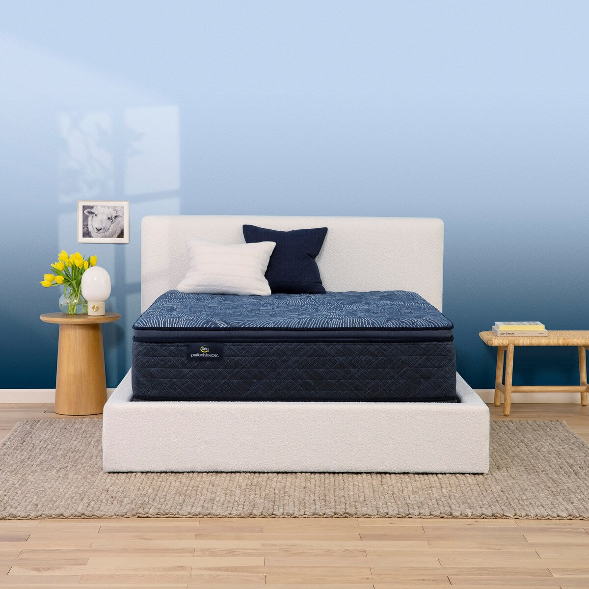 Matelas Serta Perfect Sleeper Oasis Sleep 14.5 à revêtement moelleux et soutien ferme