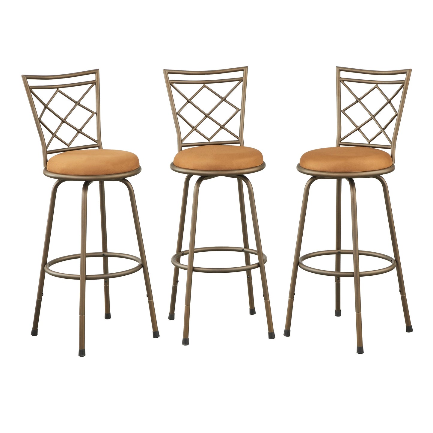 Tabourets pivotants réglables en hauteur Alyssa de Simple Living (lot de 3)