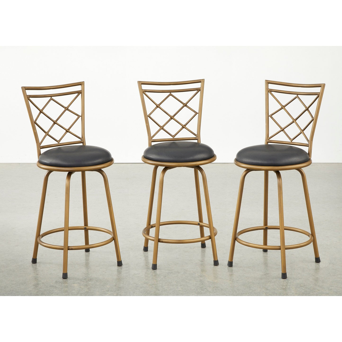 Tabourets pivotants réglables en hauteur Alyssa de Simple Living (lot de 3)