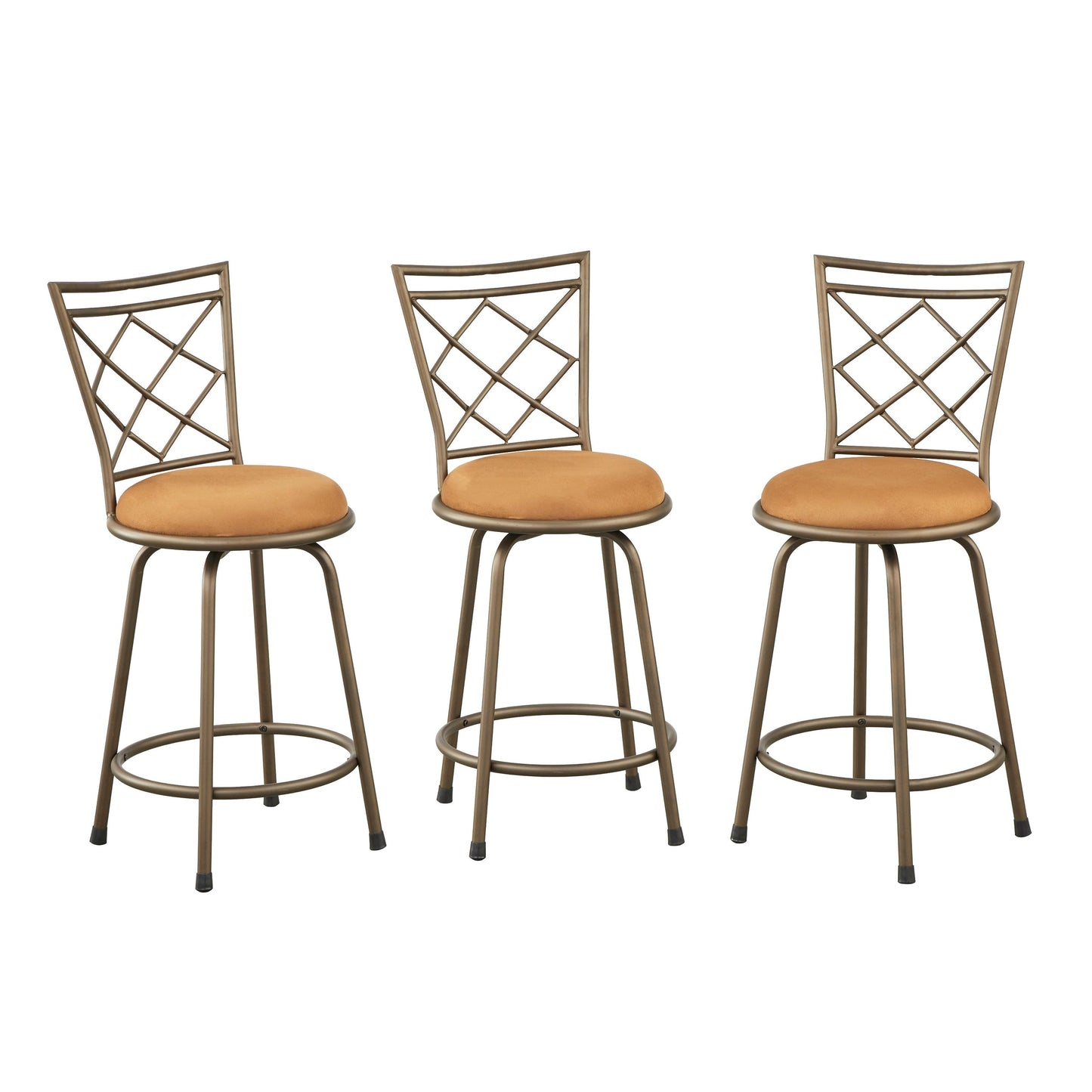 Tabourets pivotants réglables en hauteur Alyssa de Simple Living (lot de 3)