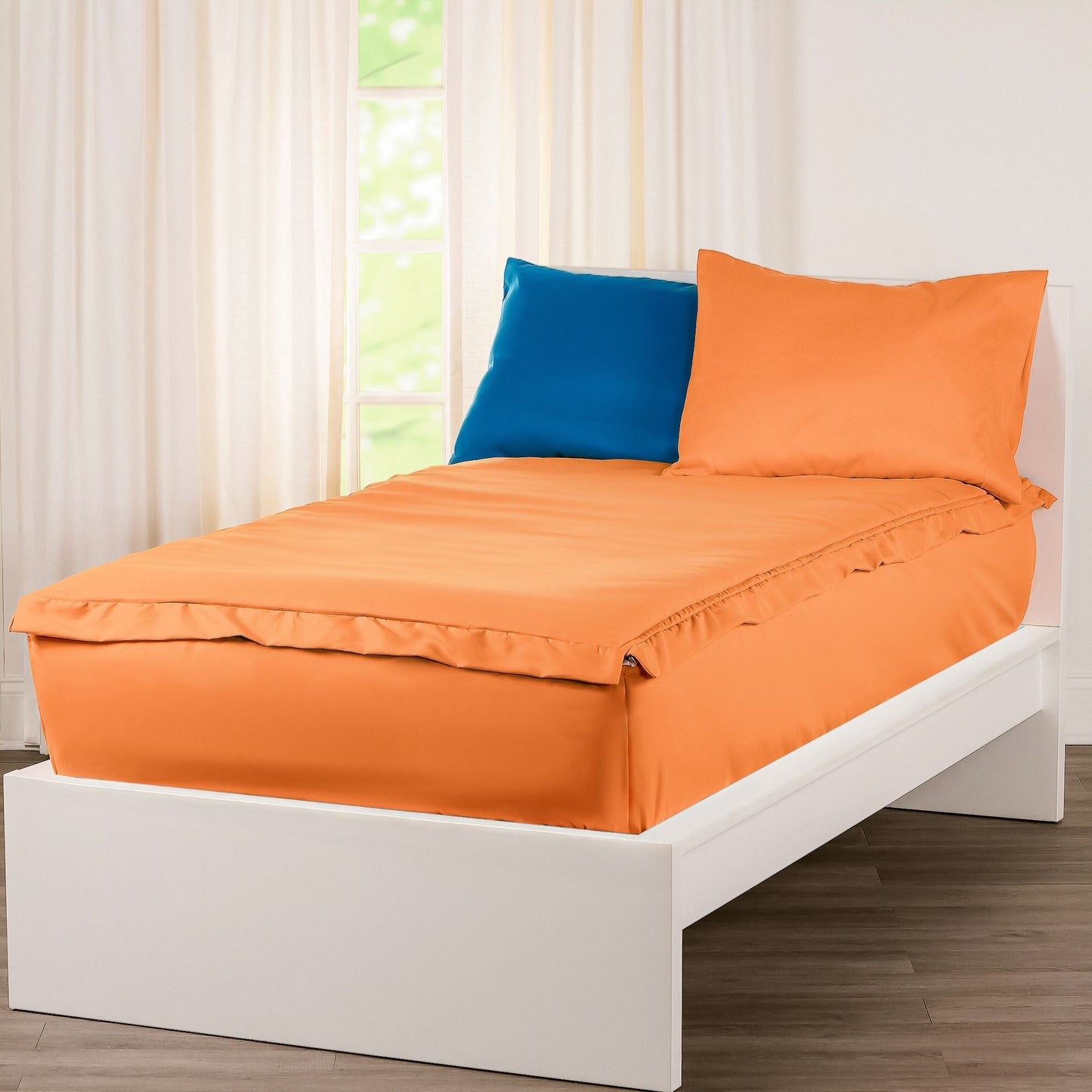 Ensemble de literie à fermeture éclair Siscovers Orange Bunkie Deluxe