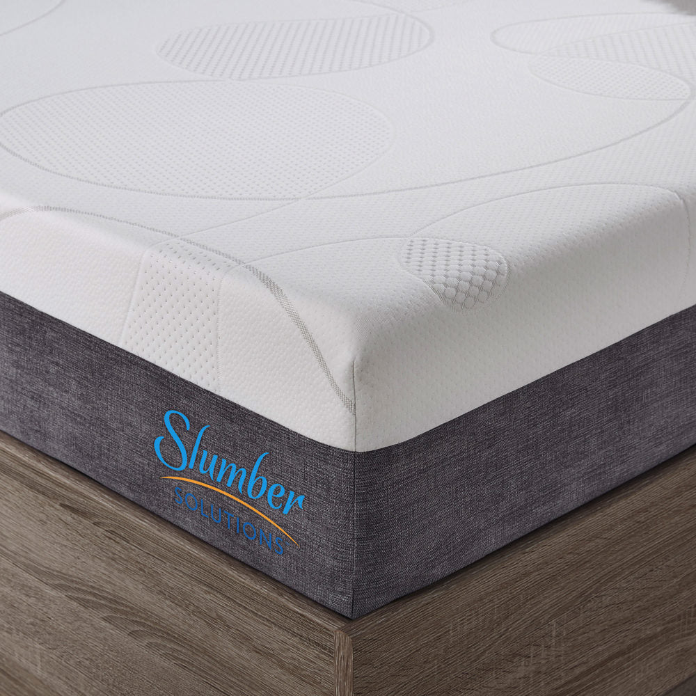 Matelas en mousse à mémoire de forme avec gel de 25 cm (10 pouces) de Slumber Solutions