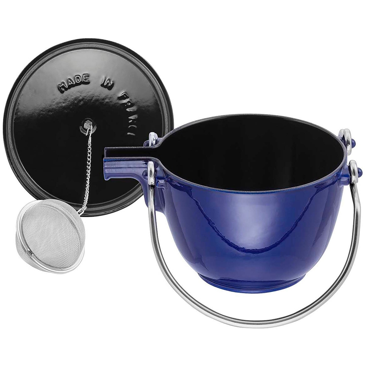 Bouilloire ronde en fonte STAUB, 1 quart