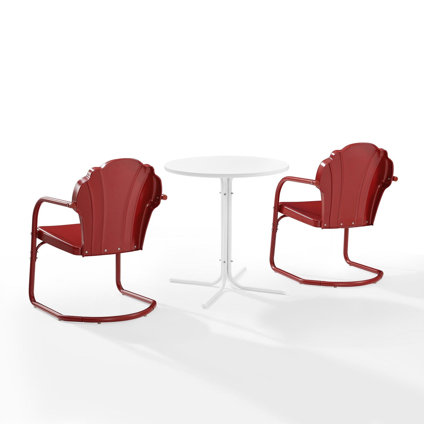 Ensemble de bistro pour extérieur Crosley Tulip 3 pièces - 98 L x 29 P x 32,88 H (les dimensions sont en pouces)
