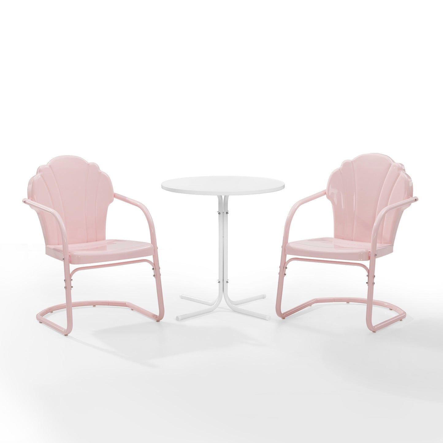Ensemble de bistro pour extérieur Crosley Tulip 3 pièces - 98 L x 29 P x 32,88 H (les dimensions sont en pouces)