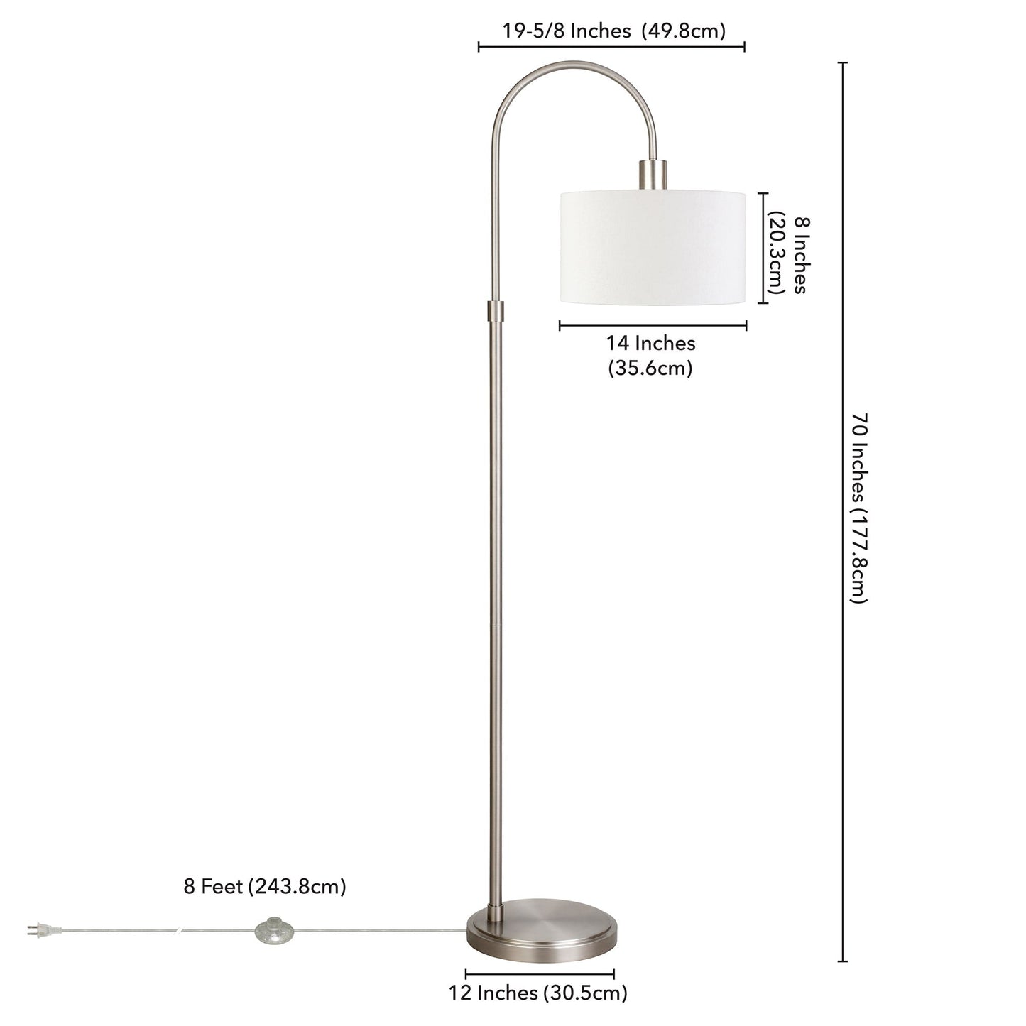 Lampe de chevet Veronica Arc