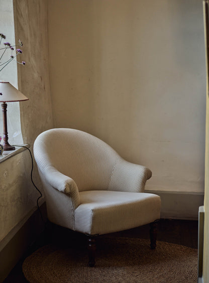 Fauteuil Clandon, velours sauge