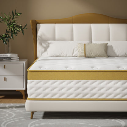 Matelas hybride à ressorts et mousse à mémoire de forme de 10 pouces