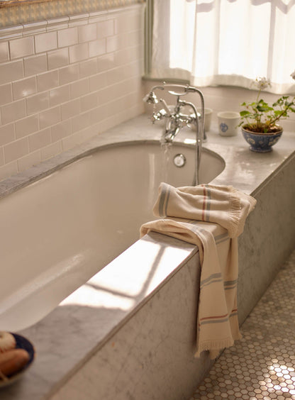 Serviette de toilette en coton Heritage