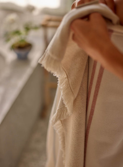 Serviette de bain en coton Heritage