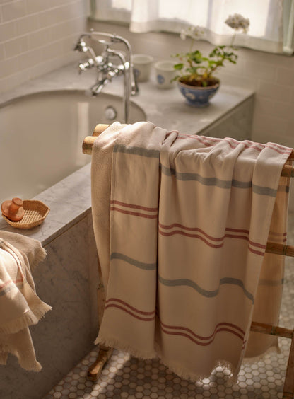Serviette de bain en coton Heritage