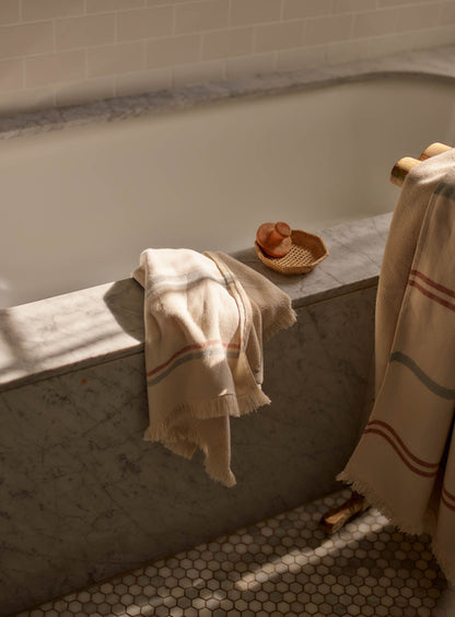 Serviette de toilette en coton Heritage